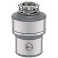 In-Sink-Erator Evo Excel 76336 Food Waste Disposer, 40 oz Grinding Chamber, 1 hp Motor, 120 V, Galvanized Steel 78234